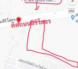 ขายที่ดินติดถนนสิริโสธรบ้านโพธิ์ฉะเชิงเทรา3ไร่กว้าง67เมตร